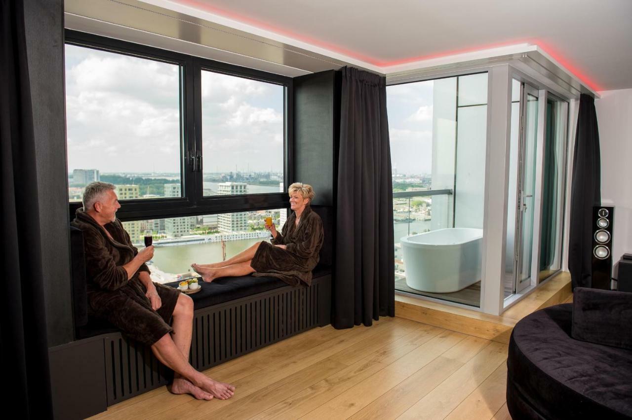 Exclusieve Prive Wellness Penthouse Skynooz Apartment Antwerp Luaran gambar
