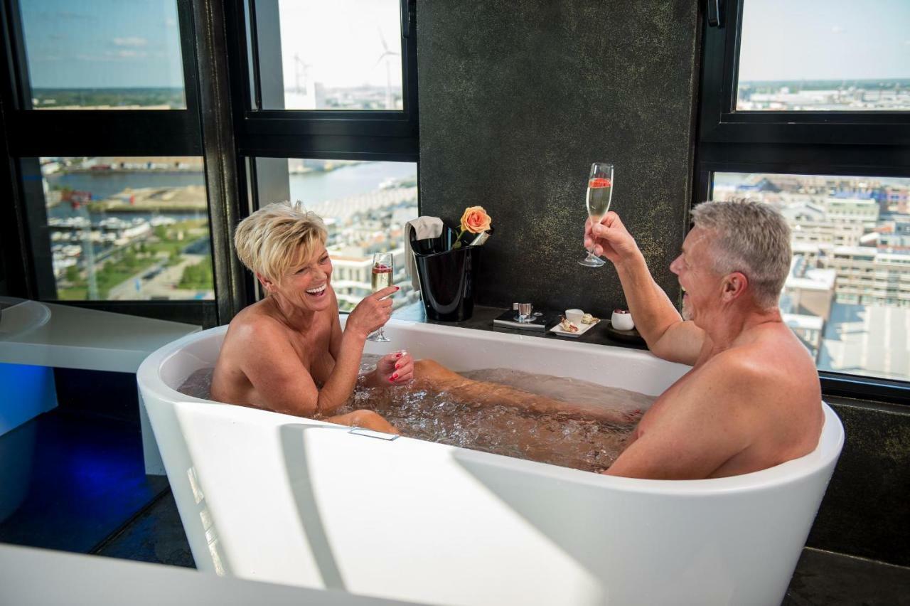 Exclusieve Prive Wellness Penthouse Skynooz Apartment Antwerp Luaran gambar