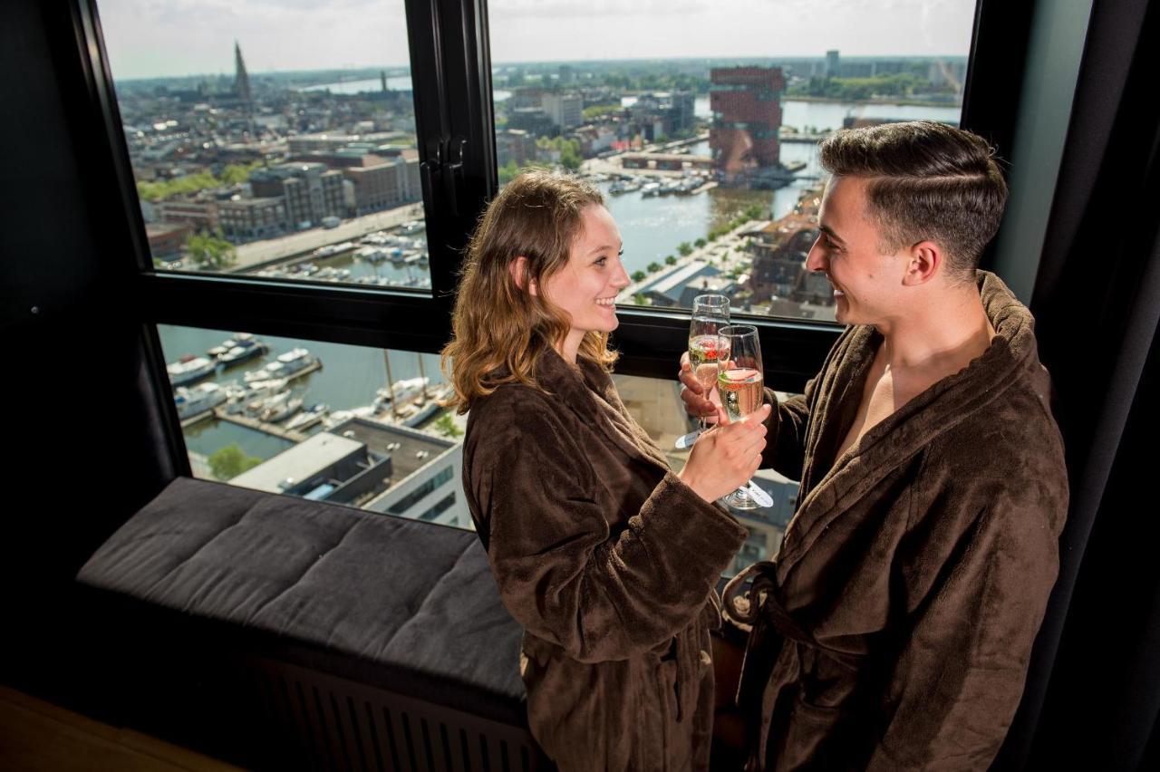 Exclusieve Prive Wellness Penthouse Skynooz Apartment Antwerp Luaran gambar